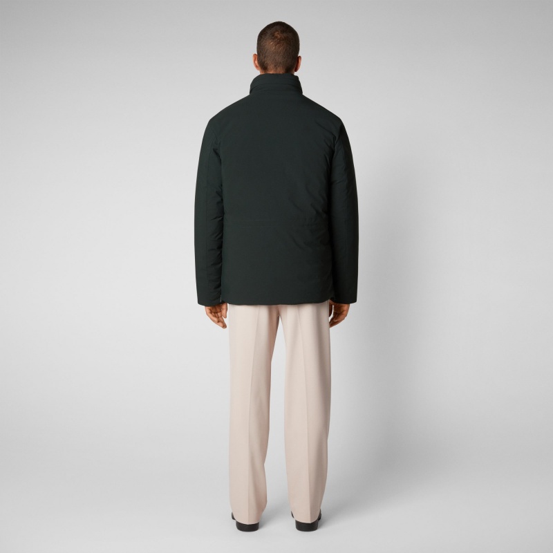 Save The Duck Halim Jacket Verde Negras | TCIHK6524