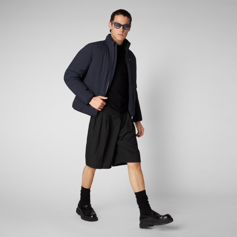 Save The Duck Hyssop Jacket Azules Negras | WLJHU1796