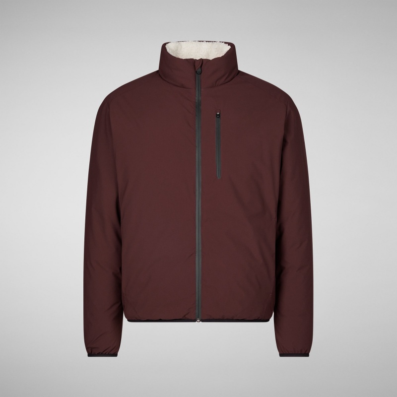 Save The Duck Hyssop Jacket Burdeos Negras | LWYIC0472