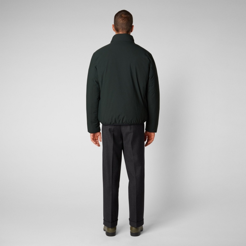 Save The Duck Hyssop Jacket Verde Negras | EAHMD7319