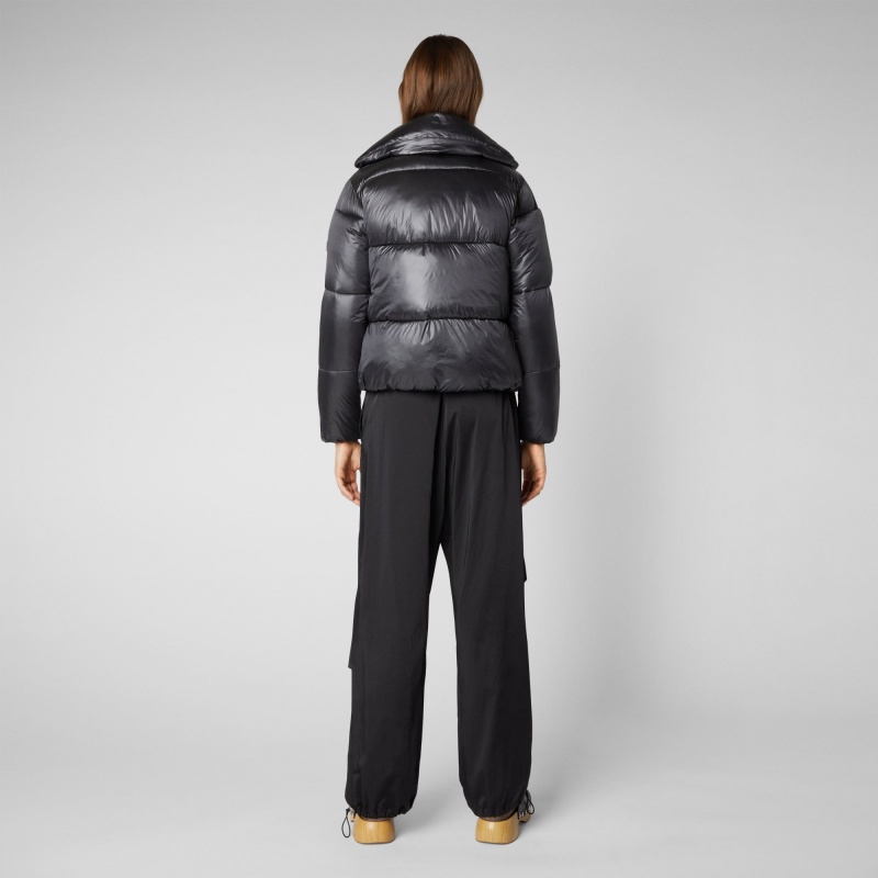 Save The Duck Ishya Puffer Jacket Negras | SDKTG9650