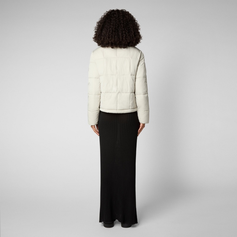 Save The Duck Lobelia Puffer Jacket Beige | RFGBT2751