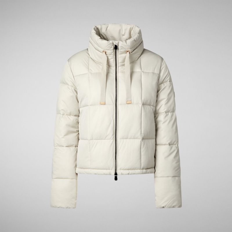 Save The Duck Lobelia Puffer Jacket Beige | RFGBT2751