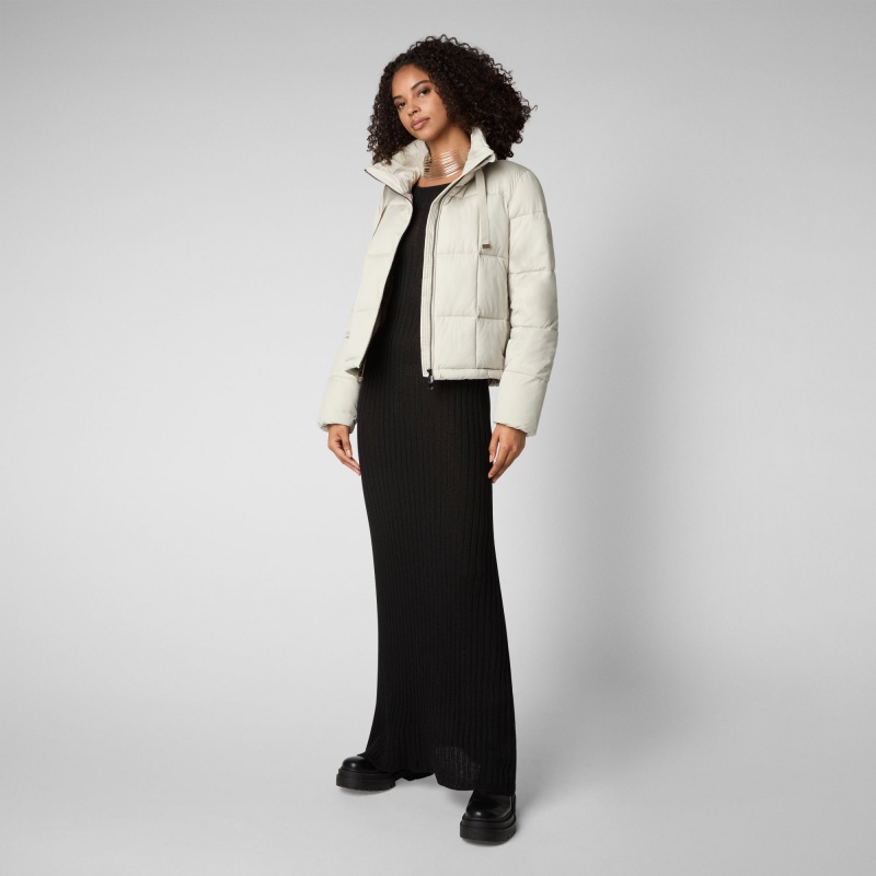 Save The Duck Lobelia Puffer Jacket Beige | RFGBT2751