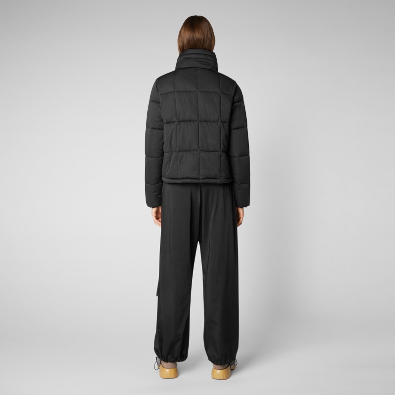 Save The Duck Lobelia Puffer Jacket Negras | MZHYK2748