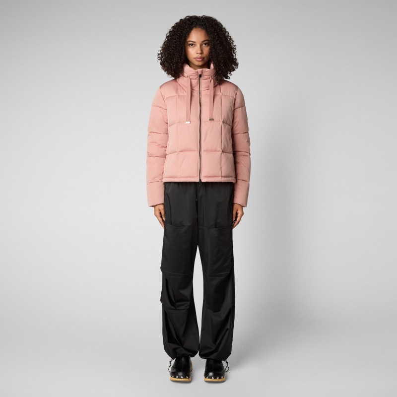 Save The Duck Lobelia Puffer Jacket Rosas | YNHRW2139