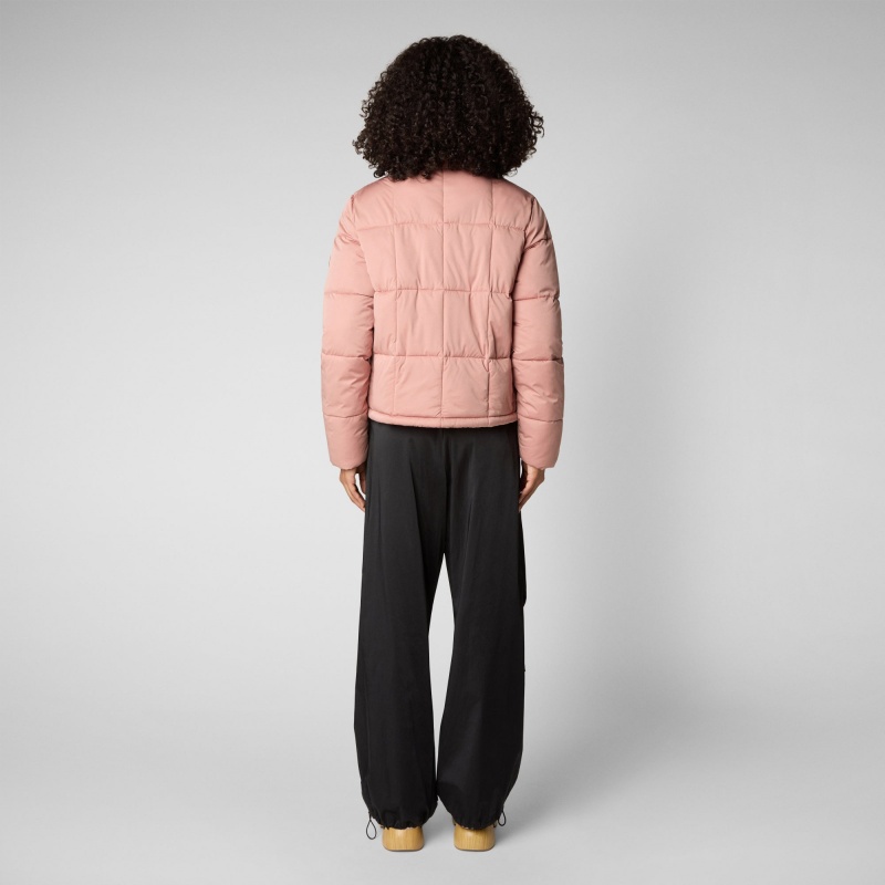 Save The Duck Lobelia Puffer Jacket Rosas | YNHRW2139