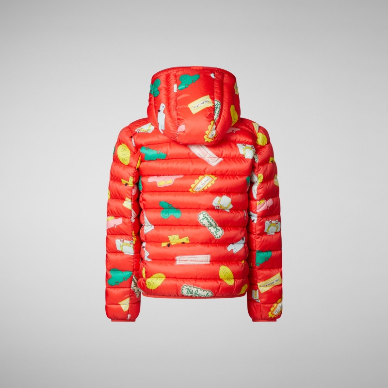 Save The Duck Lobster Puffer Jacket Rojas | FVPAR4093