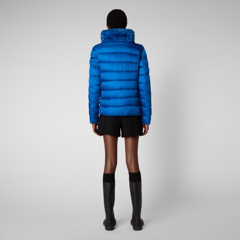 Save The Duck Mei Puffer Jacket Azules | ADPXB6275