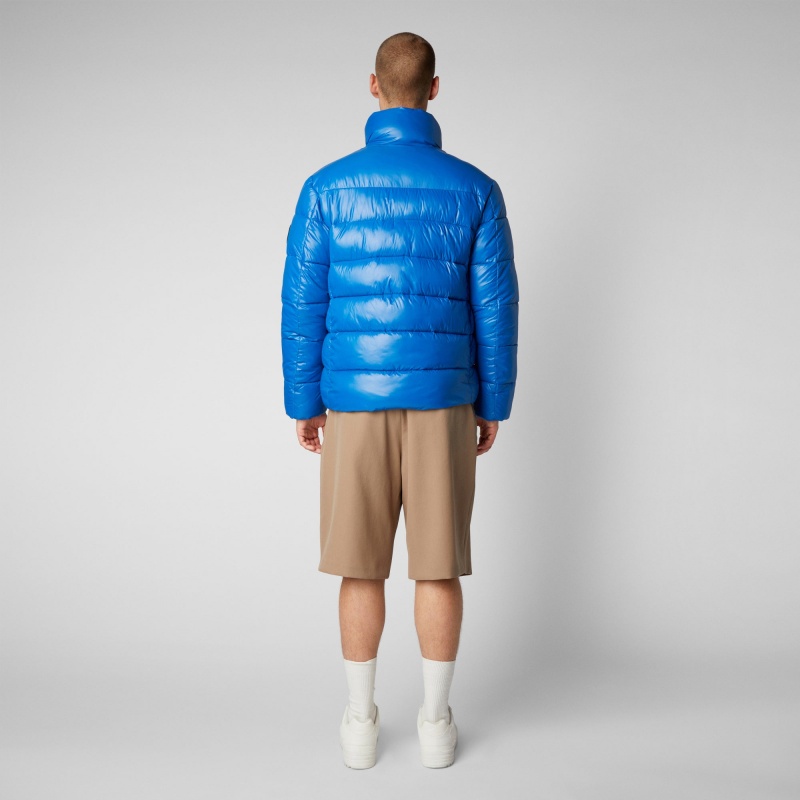 Save The Duck Mitch Puffer Jacket Azules | RCLMX3084