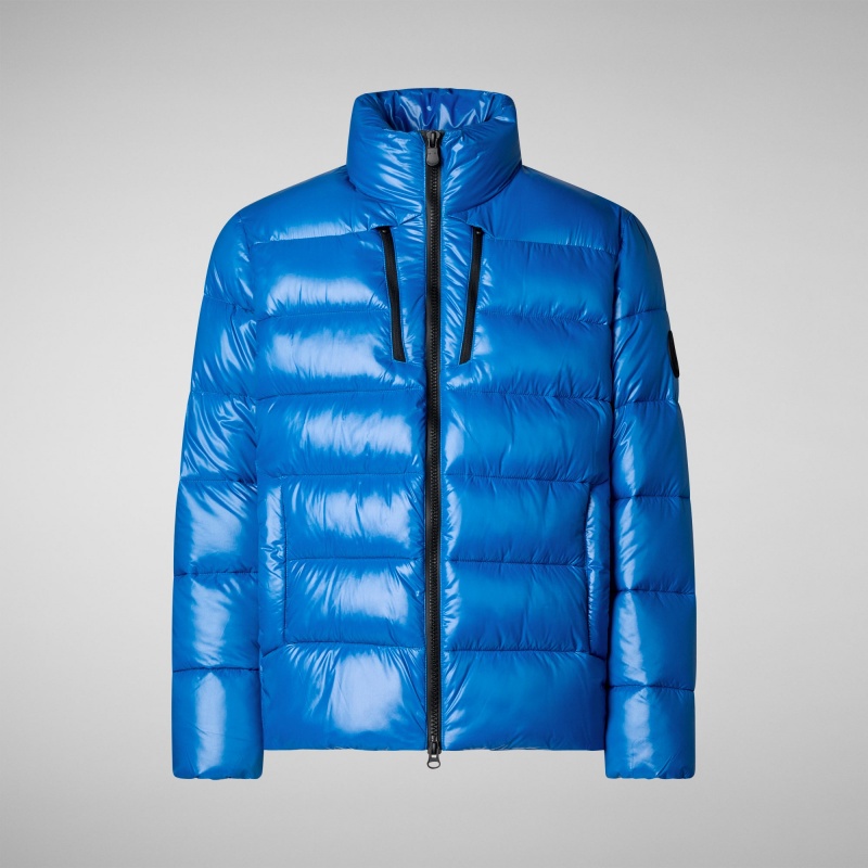 Save The Duck Mitch Puffer Jacket Azules | RCLMX3084