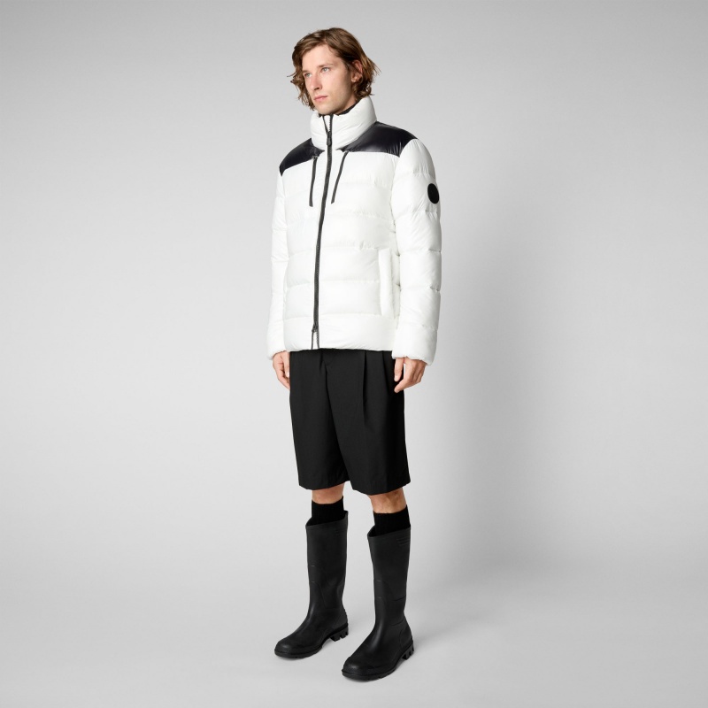 Save The Duck Mitch Puffer Jacket Blancas | OVBED9483