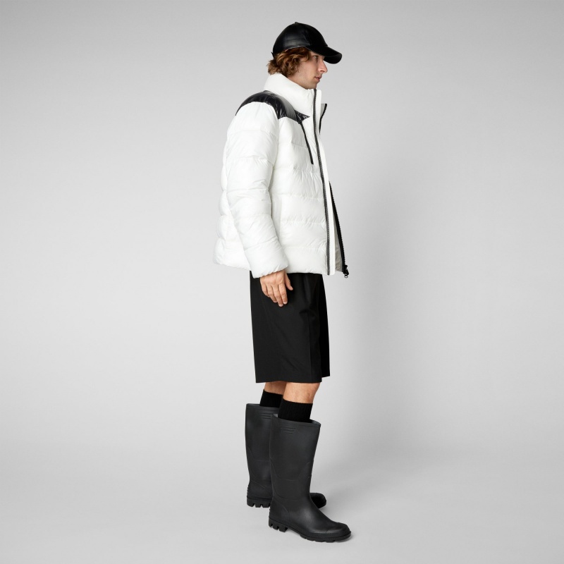 Save The Duck Mitch Puffer Jacket Blancas | OVBED9483