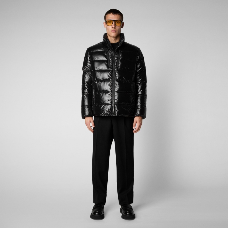 Save The Duck Mitch Puffer Jacket Negras | UMLBG3249