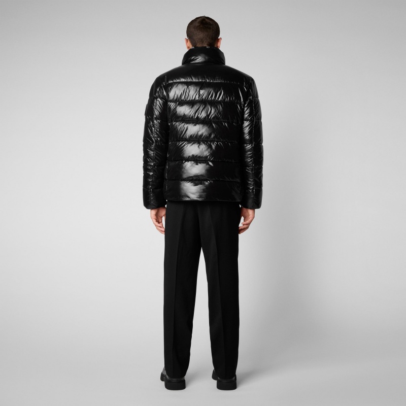 Save The Duck Mitch Puffer Jacket Negras | UMLBG3249