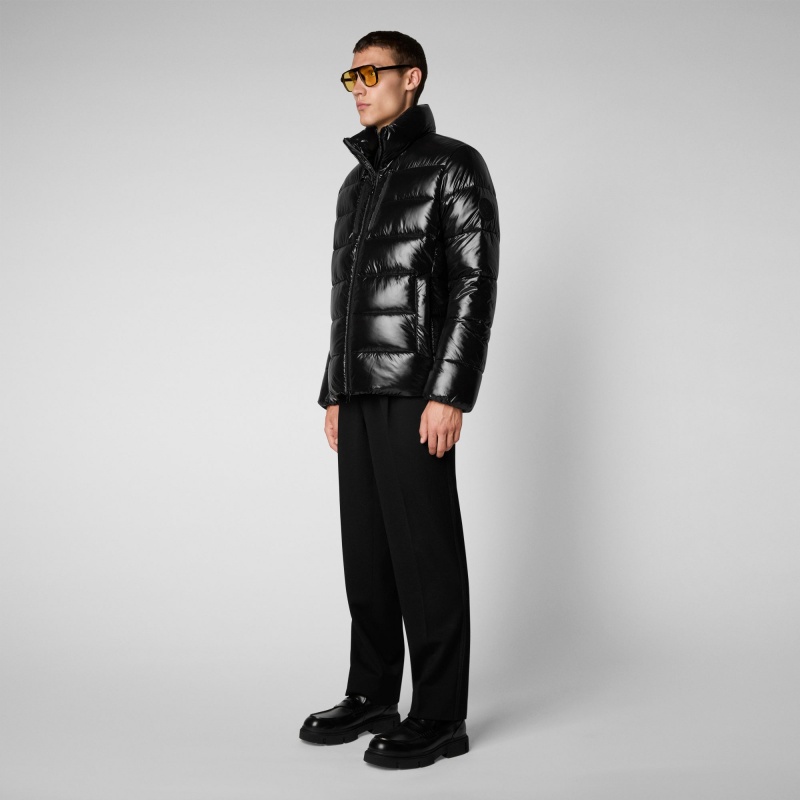 Save The Duck Mitch Puffer Jacket Negras | UMLBG3249