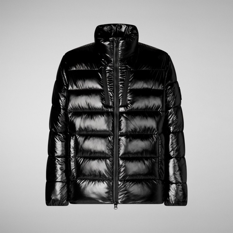 Save The Duck Mitch Puffer Jacket Negras | UMLBG3249