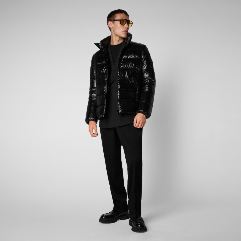 Save The Duck Mitch Puffer Jacket Negras | UMLBG3249