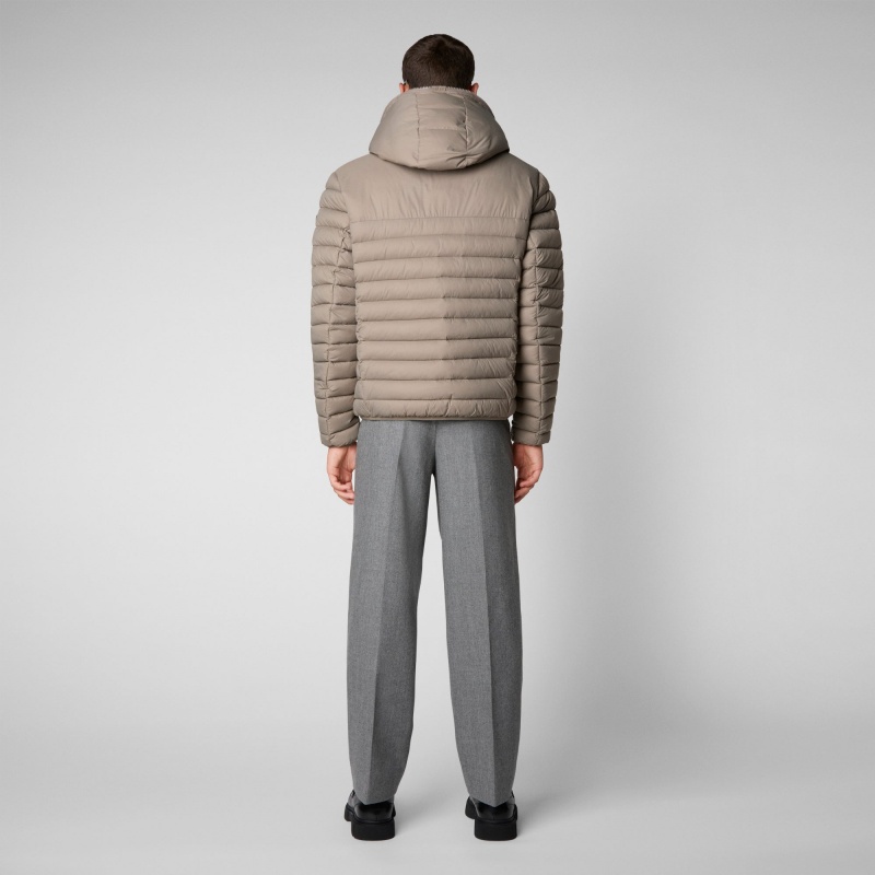 Save The Duck Morus Encapuchado Jacket Gris | IPXSO2341