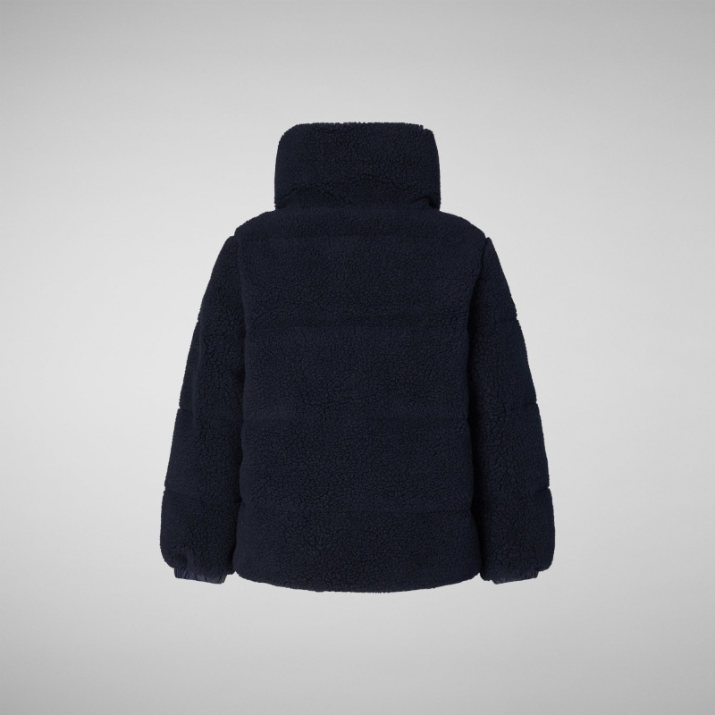 Save The Duck Onis Puffer Jacket Azules Negras | MJCXK8169