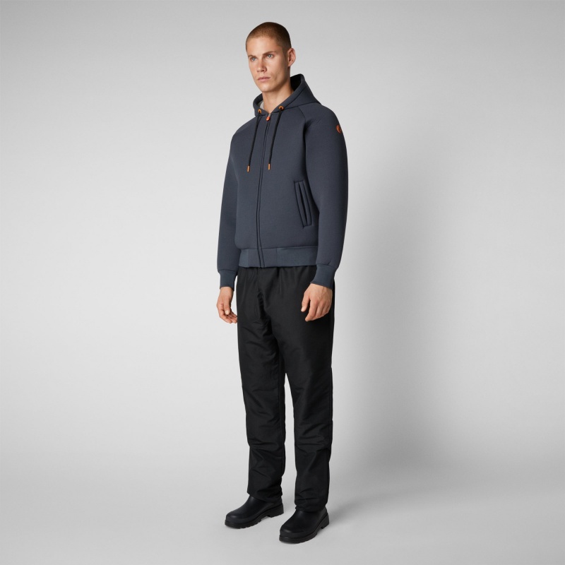 Save The Duck Pileus Hoodie Gris | GQWTP3947