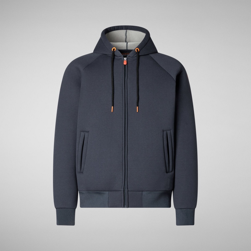 Save The Duck Pileus Hoodie Gris | GQWTP3947