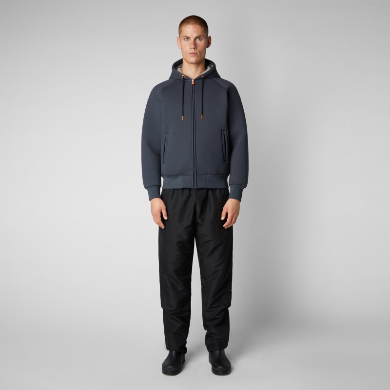 Save The Duck Pileus Hoodie Gris | GQWTP3947