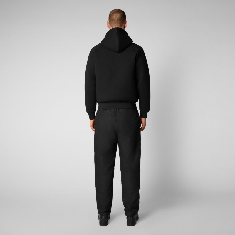 Save The Duck Pileus Hoodie Negras | JFUED6937