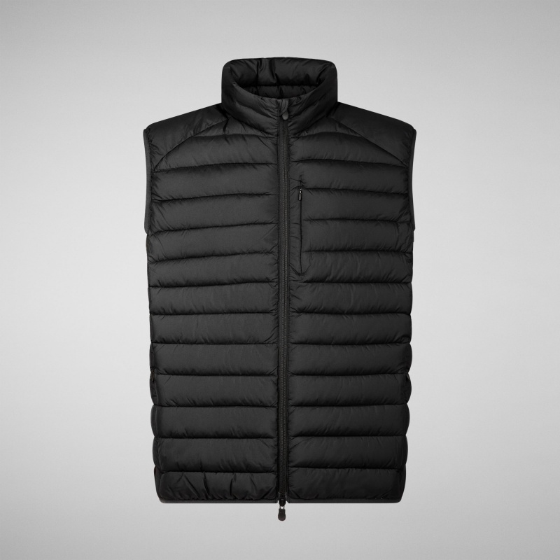 Save The Duck Rhus Puffer Vest Negras | ZBQXA7692