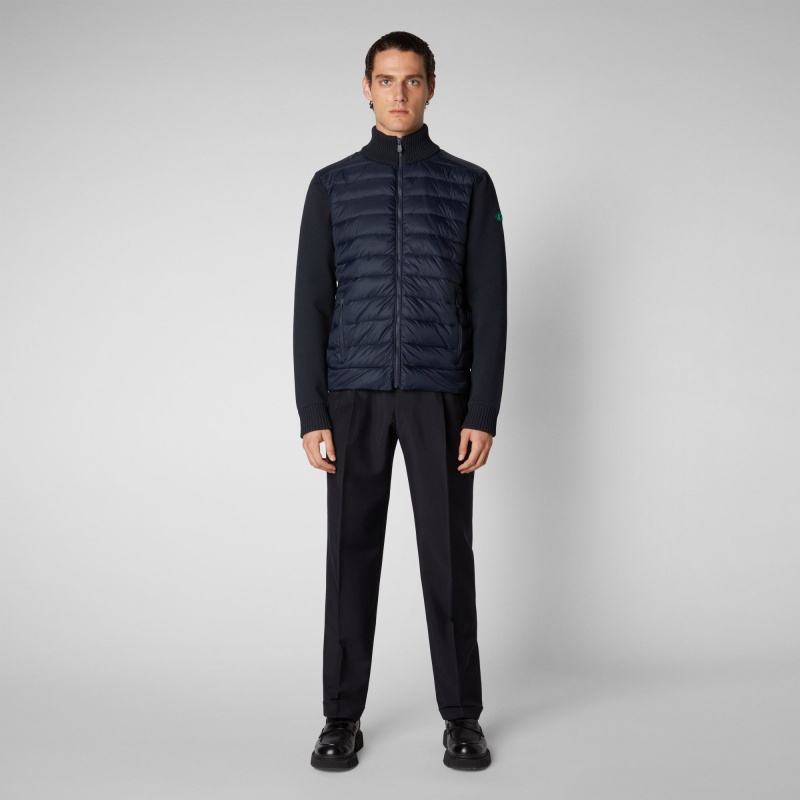 Save The Duck Sedum Jacket Azules Negras | PGOFC9572