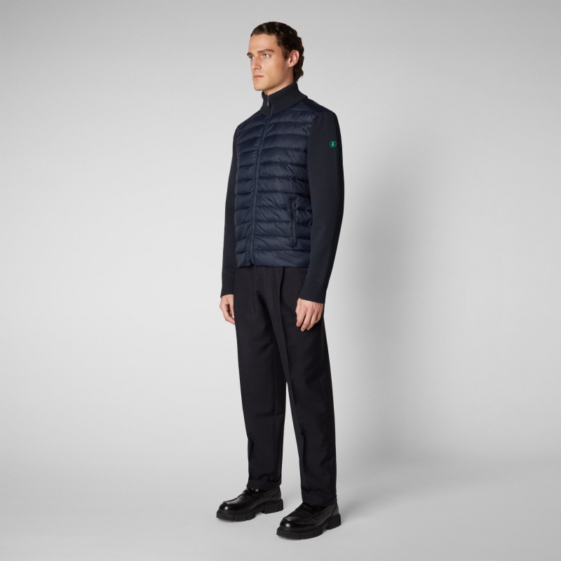 Save The Duck Sedum Jacket Azules Negras | PGOFC9572