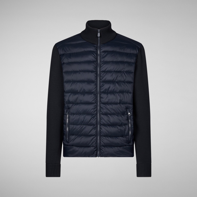 Save The Duck Sedum Jacket Azules Negras | PGOFC9572