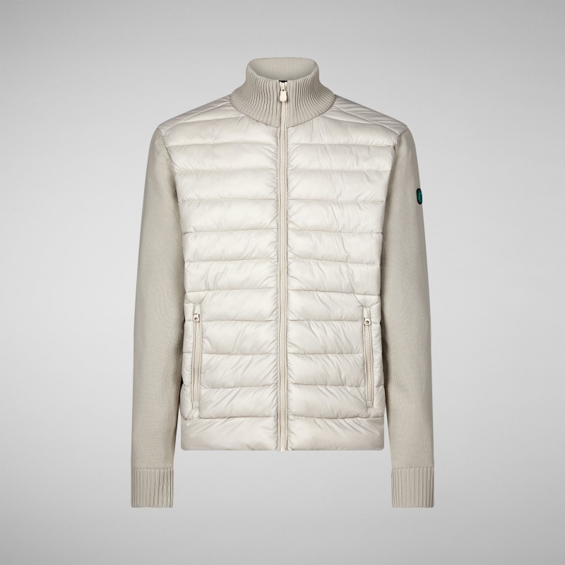 Save The Duck Sedum Jacket Beige | QEMWX9086
