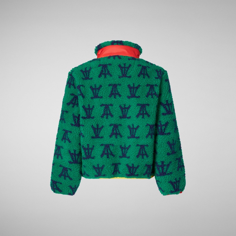 Save The Duck Sheep Jacket Verde | OSBXV9241