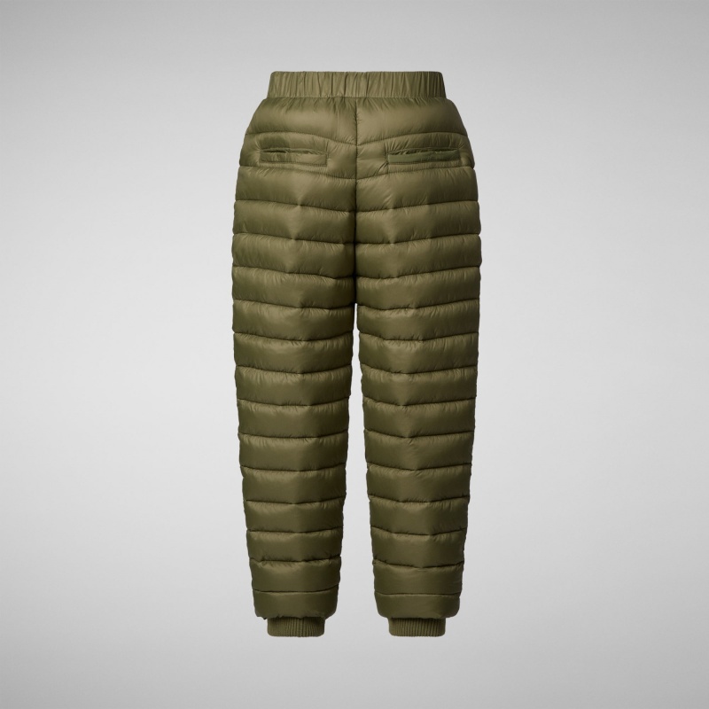 Save The Duck Sile Snow Pants Verde Oliva | YUWFI8105