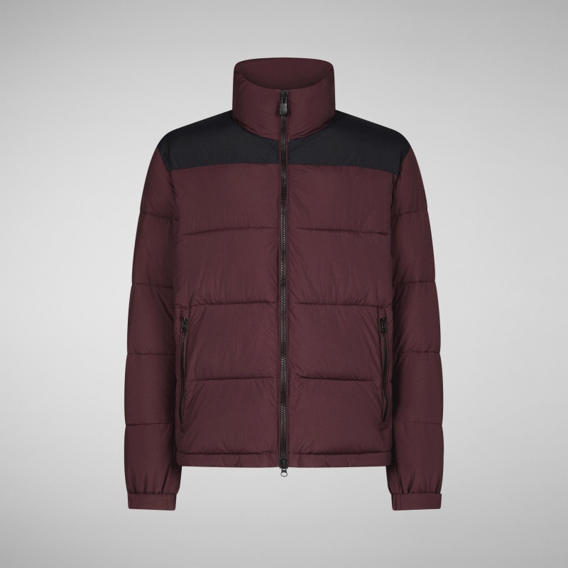 Save The Duck Taxus Jacket Burdeos Negras | ONTHX5219