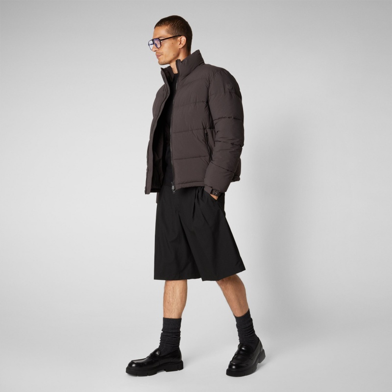 Save The Duck Taxus Jacket Marrones Negras | IGVHJ7832