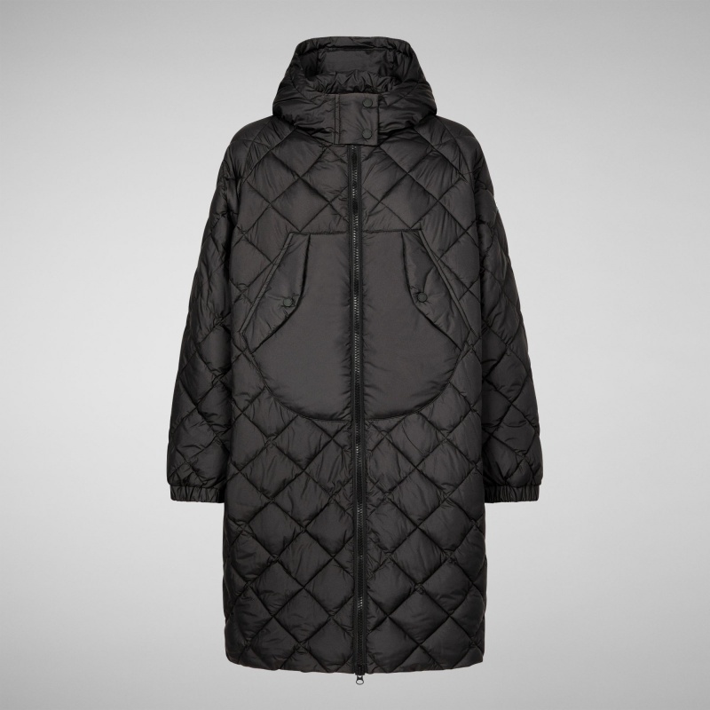 Save The Duck Valerian Puffer Coat Negras | NIEAF6740
